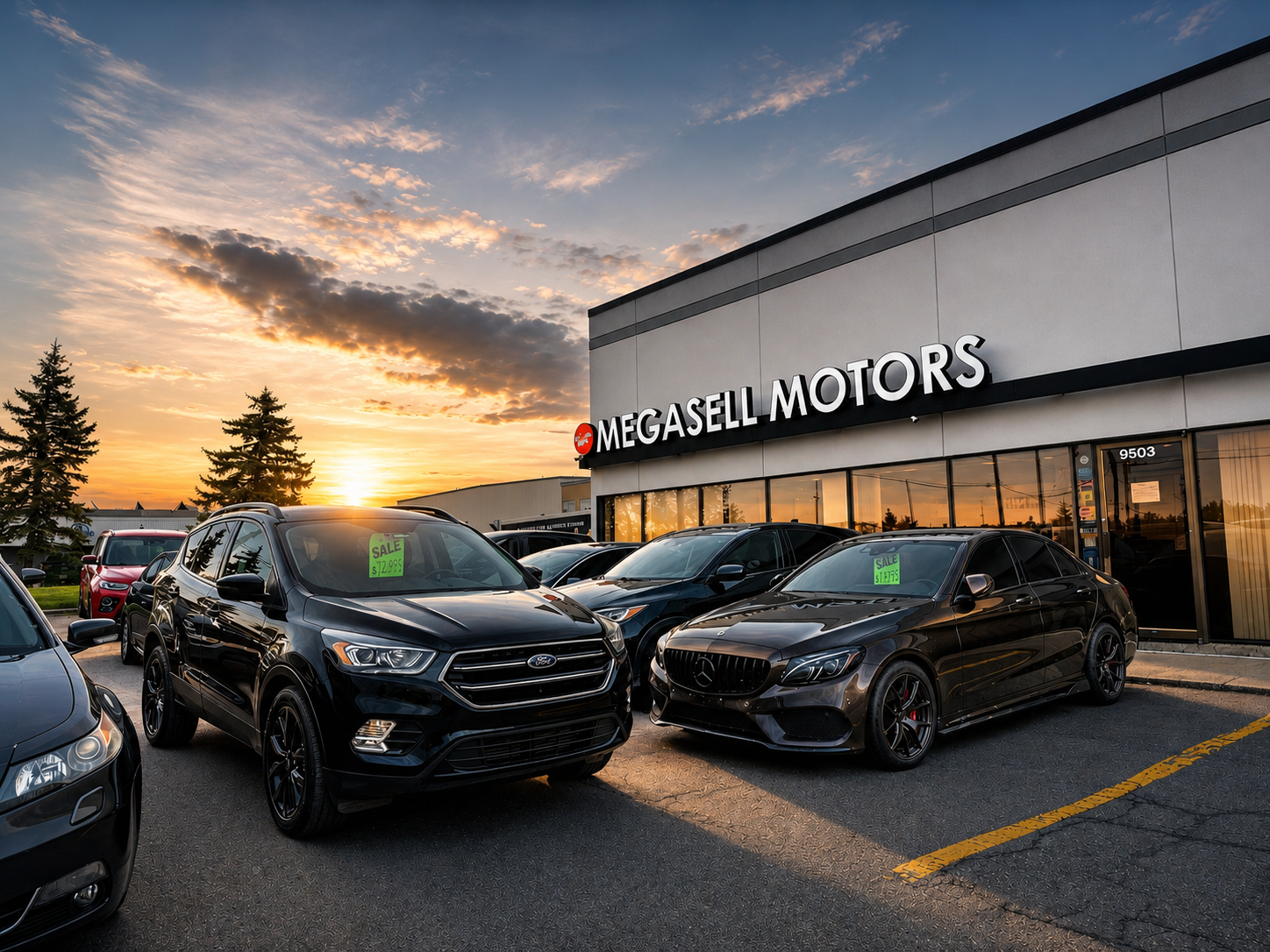 Megasell Motors Service Centre auto repair shop in Edmonton